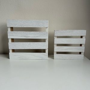 Wooden Pallet Crates Risers- Dessert risers